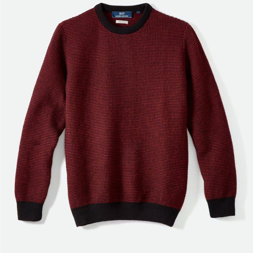 Never worn /Huckberry / Suit Modern Archives sweater // organic cotton